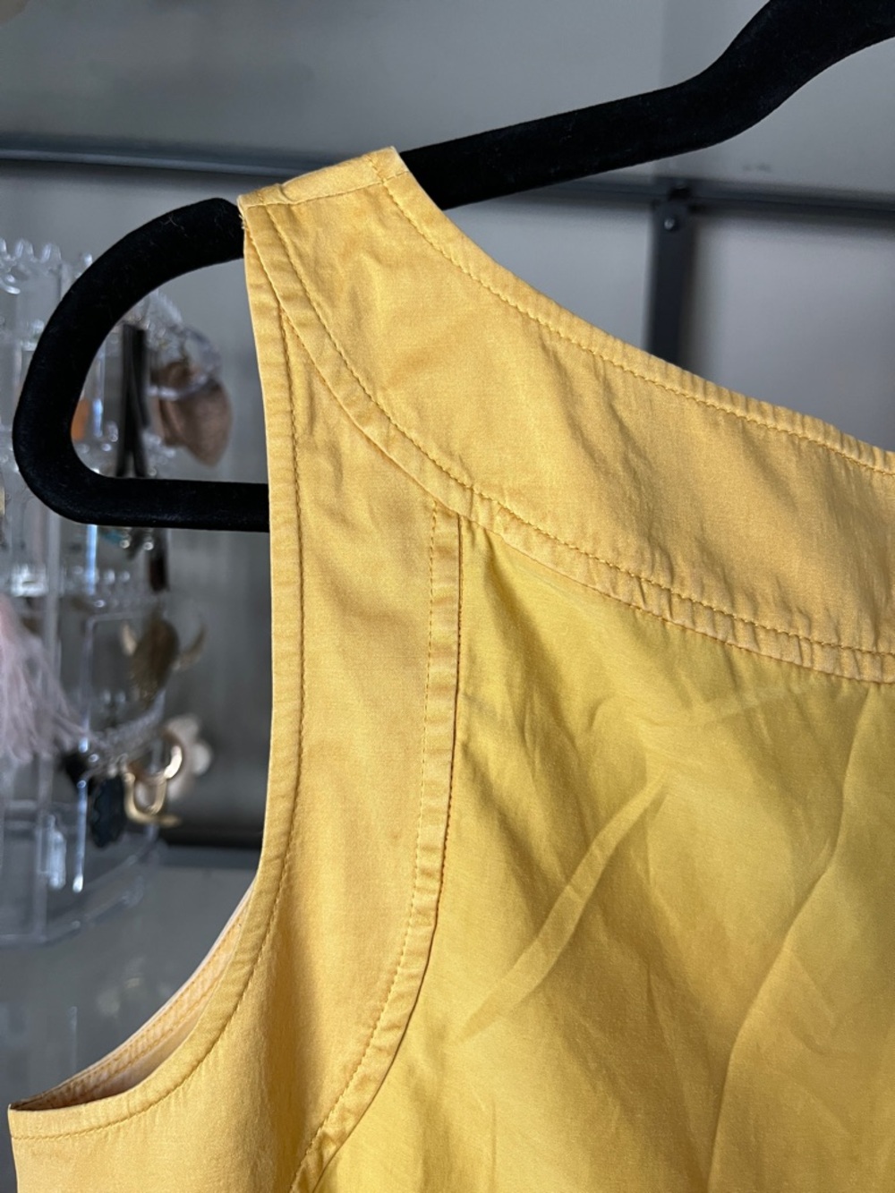 J. Jill Yellow Silk/Cotton Blend Tank - Picture 11 of 14